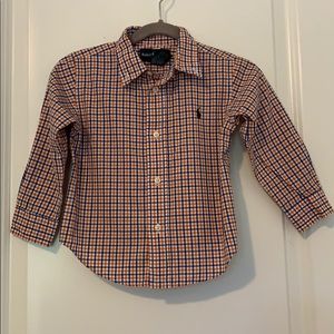 Ralph Lauren Boys Long Sleeve Button Down
